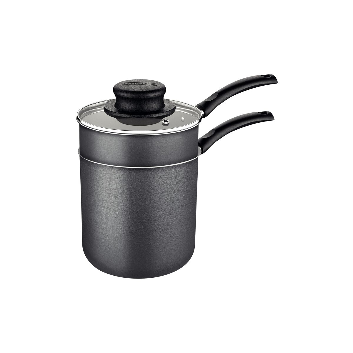 Cuscuzeira Tramontina em Alumínio com Revestimento Interno e Externo em Antiaderente Starflon Max Chumbo 10 cm 0,8 L - Edição Especial